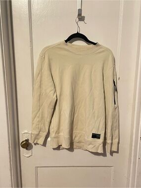 Zara Cream Crewneck Sweatshirt